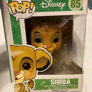 Disney Simba Funko Pop 85.   New in original box. Box has damage.